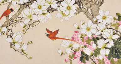 PS给扇面加图案的操作步骤