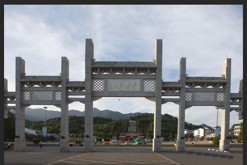 photoshop cs6中透视裁切工具的使用详细步骤