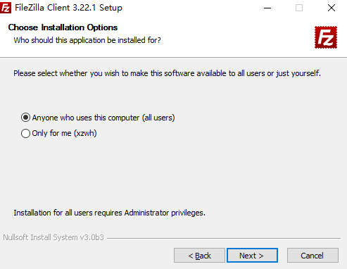 FileZilla安装详细步骤