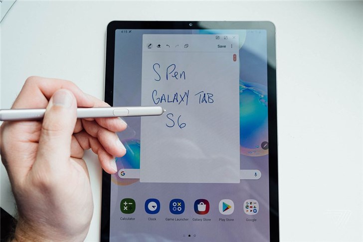 三星Tab S6上线：支持HDR 10+
