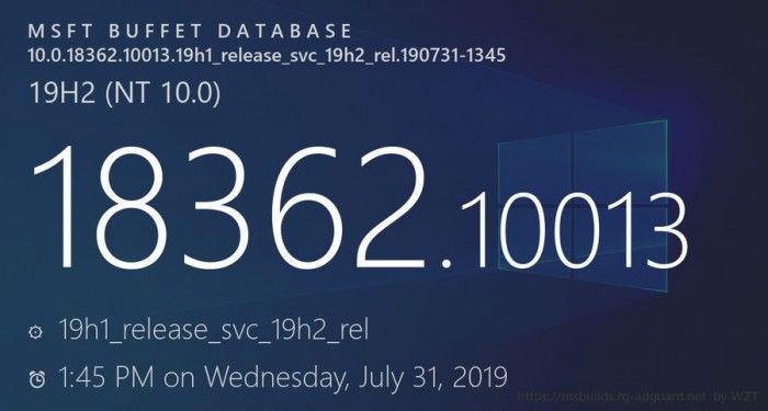 微软向Slow陆续推送两个19H2预览版：正式版将于下半年登场