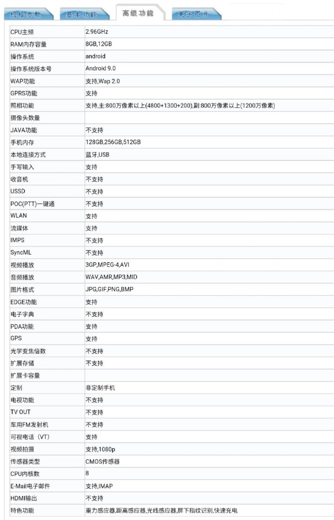 vivo iQOO Pro 5G版入网：6.41英寸1080P水滴屏