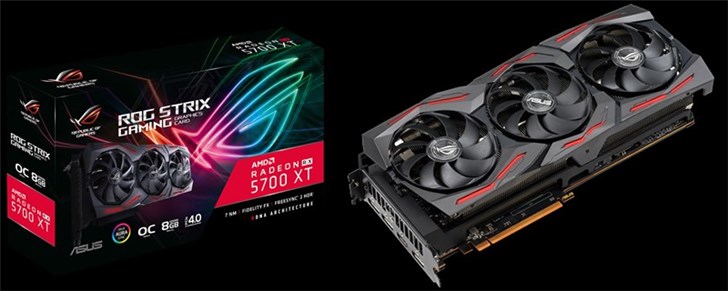 华硕Strix系列RX 5700 XT泄露：性能提升