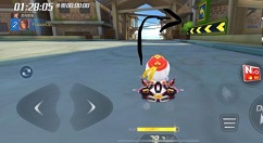 跑跑卡丁车手游里约屋檐上搜寻宝藏攻略