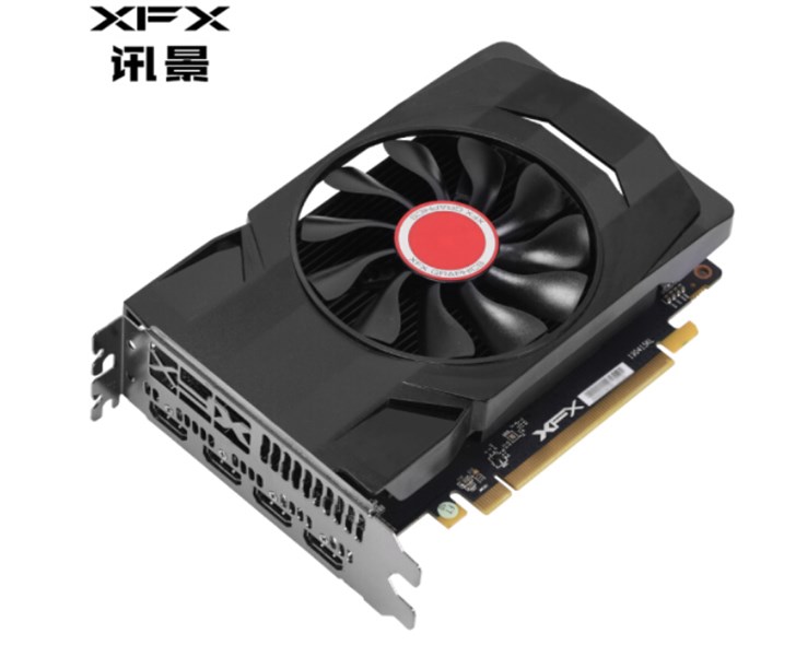 讯景带来RX 550专业多屏显卡：单风扇设计