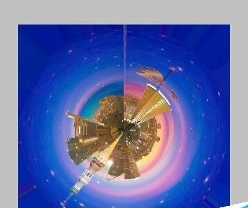 Photoshop中找到极坐标位置的操作教程