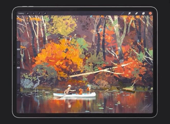 画板应用 Procreate迎来5.0版本：轻松导入Ps笔刷