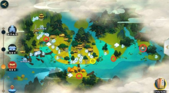 剑网3各门派玉兔乌兔位置分布汇总