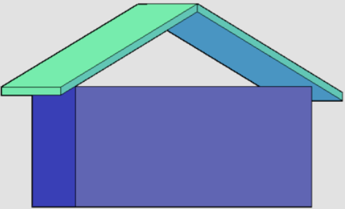 天正建筑2014中使用墙齐屋顶的操作教程