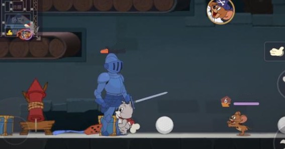 猫和老鼠手游雪夜古堡盔甲人位置与打法攻略