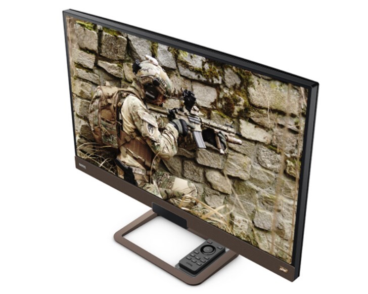 明基带来新款电竞显示器：2.1声道音响