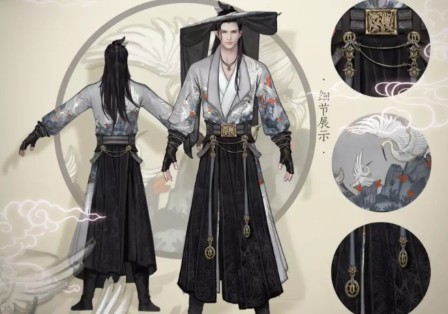 一梦江湖寄明月与鹭栖云两套时装详解