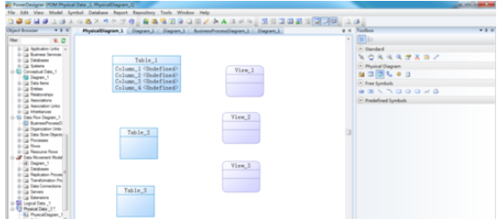 Power Designer建立物理数据模型的操作步骤