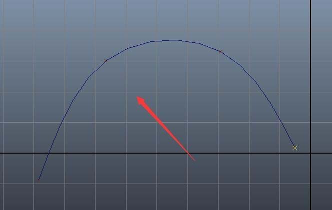 maya调整线条形状的方法步骤