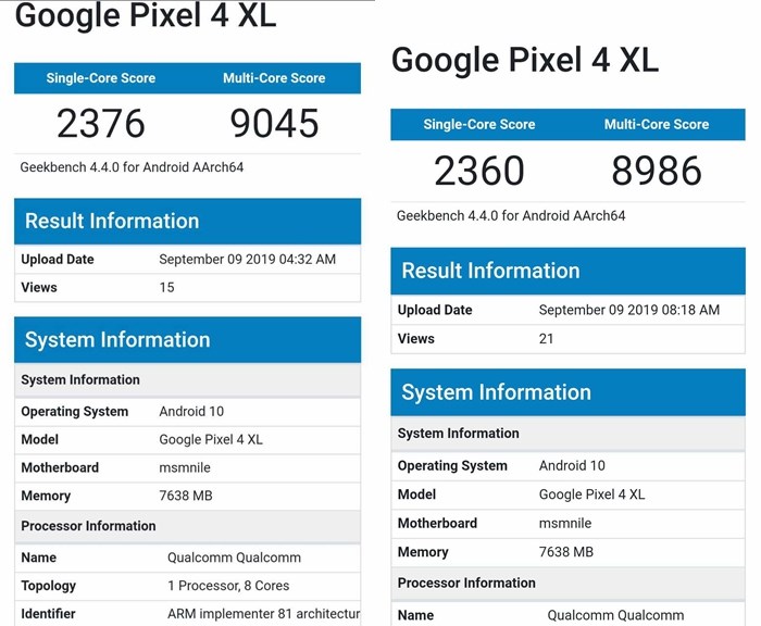 新机Google Pixel 4 XL运存8GB内存：期待入手！