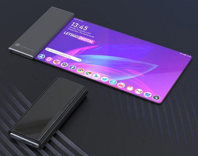 LG新设计专利：:屏幕轻松“卷”起来