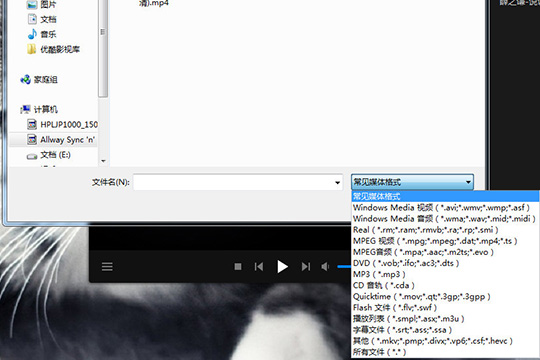 暴风影音中打开文件夹的操作教程