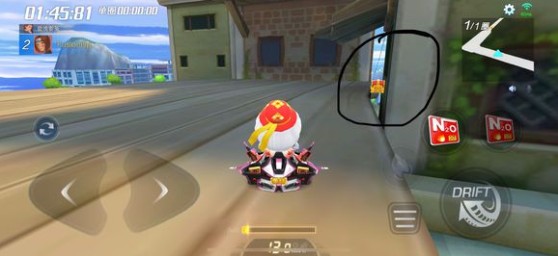 跑跑卡丁车手游里约屋檐上搜寻宝藏攻略