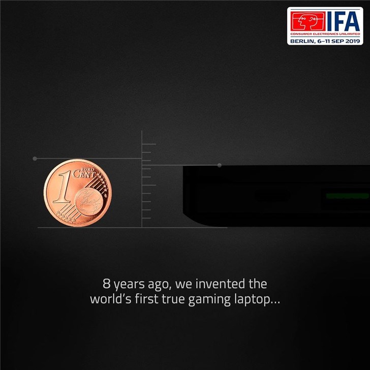 雷蛇将参展IFA，或展示“最薄”英特尔10nm灵刃潜行版