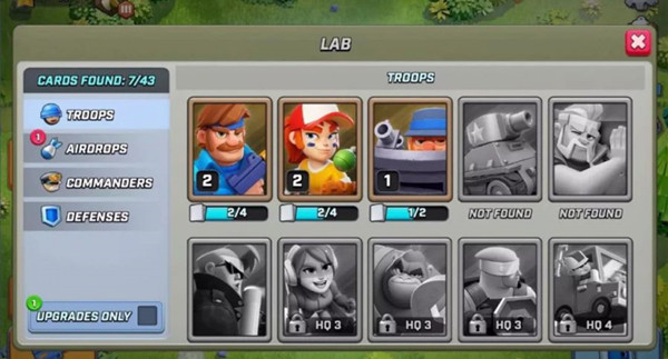 突突兵团卡牌升级与兵种强化方法攻略