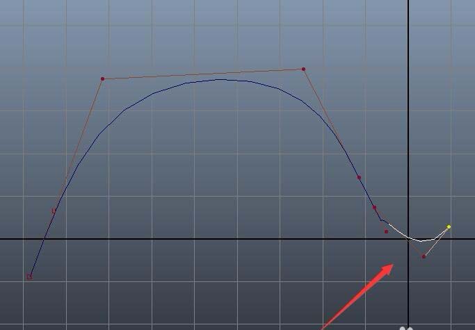 maya调整线条形状的方法步骤