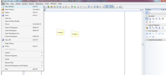 Power Designe建立UML序列图的操作教程