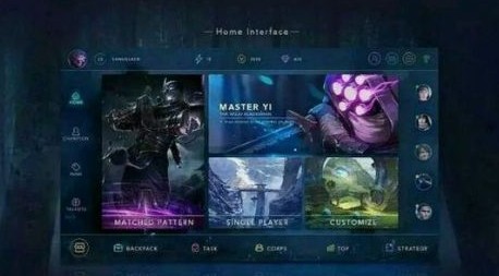 符文之地操作系统画面详解