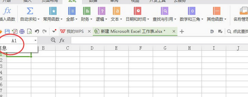 wps2007中使用名称管理器的详细操作步骤