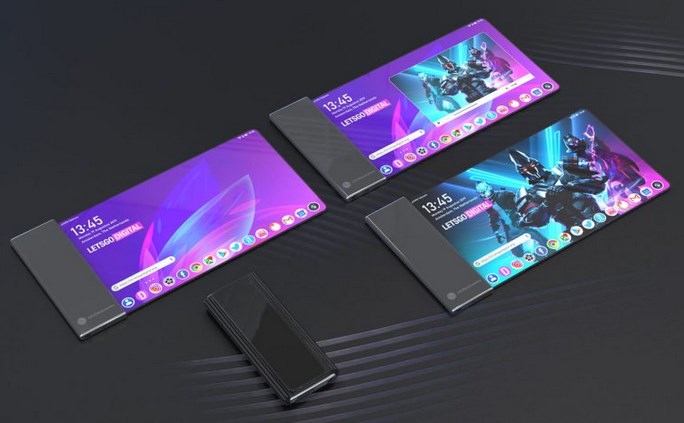 LG新设计专利：:屏幕轻松“卷”起来
