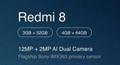 Redmi 8来了：骁龙439+5000mAh