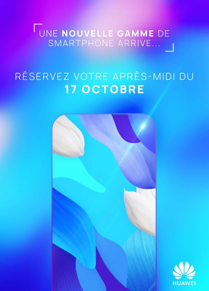 华为准备于海外上线新机 屏下隐藏式前置摄像头