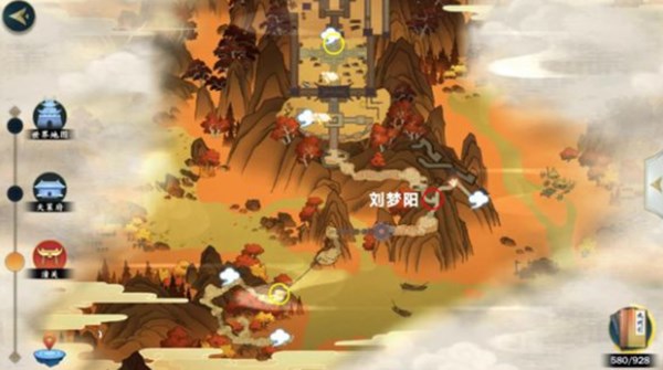 剑网3指尖江湖胭脂点雪与神秘游侠位置一览