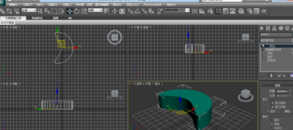 3Ds MAX挤出命令使用操作教程