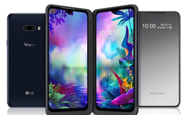 LG V50S ThinQ于韩国上线：三个屏幕