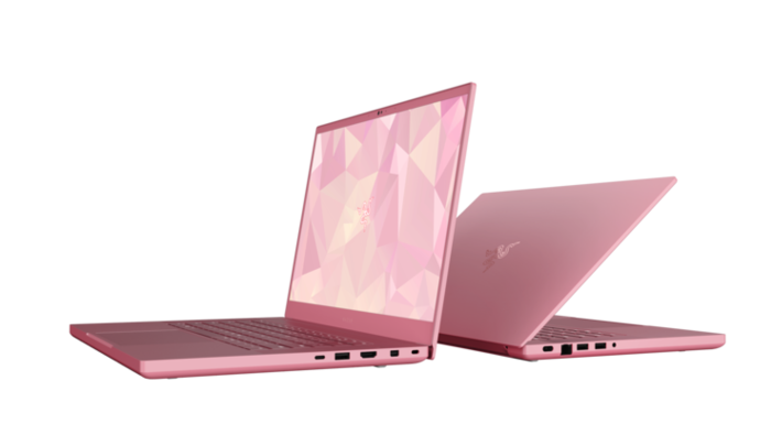 雷蛇迎来灵刃15粉色版 使用上RTX 2060