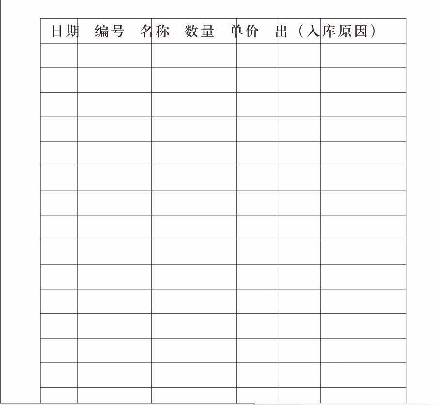 CorelDraw X4制作入库表的操作步骤