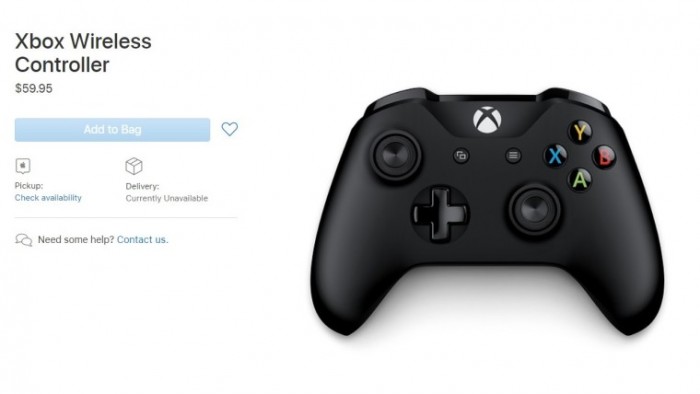 苹果出售Xbox无线手柄：60美元