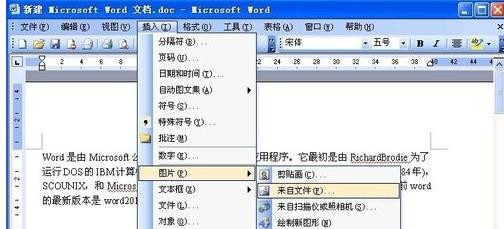 Microsoft Office 2003设置四周型环绕图片的详细操作教程