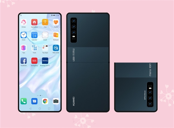 华为翻盖折叠屏手机大曝光：眼前一亮！