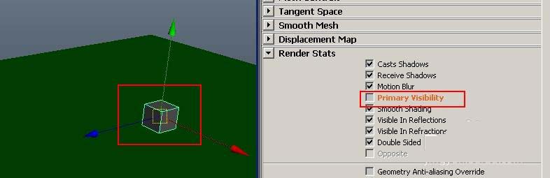 maya实现体和影子分层渲染的操作方法