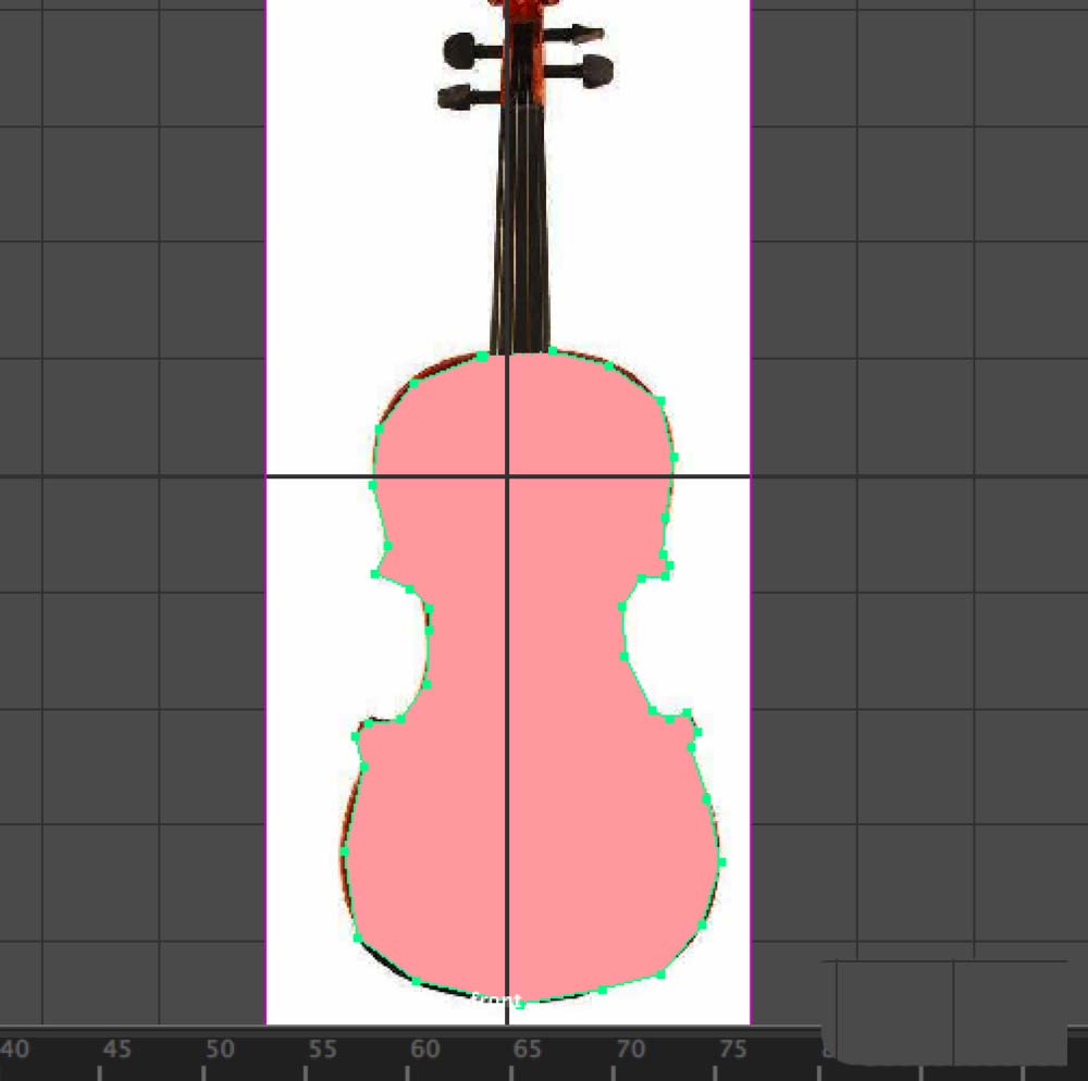 maya制作小提琴主体部分的操作教程
