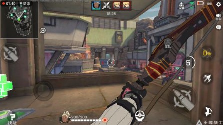 王牌战士击败50米外的对手5次攻略