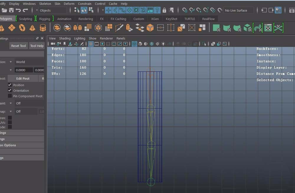 maya骨骼蒙皮的相关操作教程