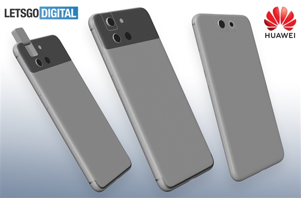 华为翻转摄像头专利曝光：摄像头还能这么玩