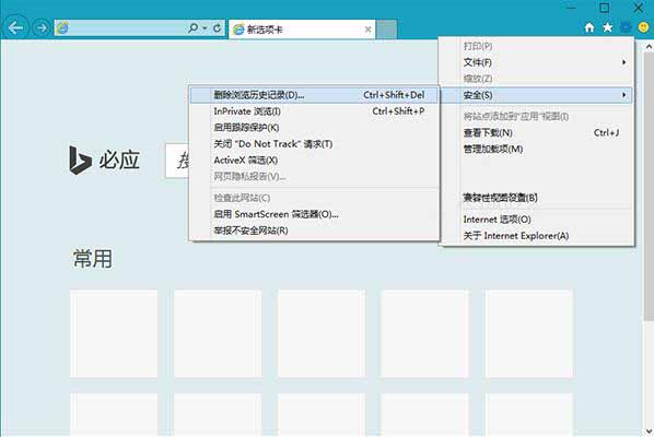 win10系统清除ie浏览器历史记录的操作步骤