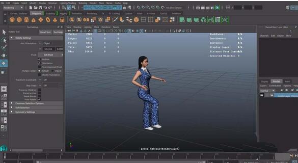 maya使用曲线编辑器的操作步骤
