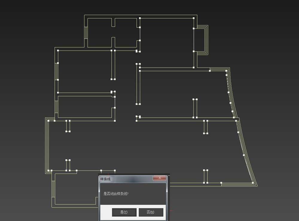 3Ds MAX单线建模的操作步骤截图