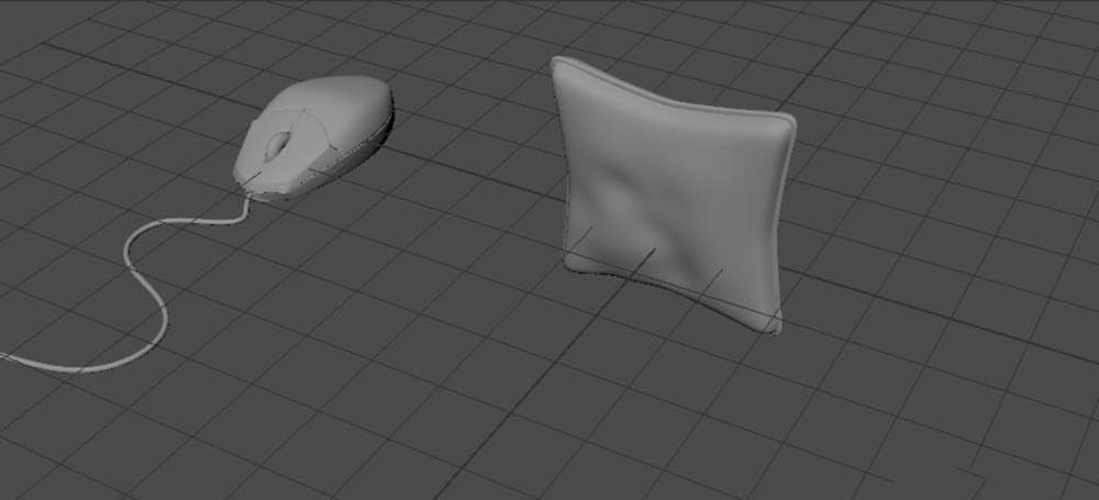 maya场景导入做好的模型文件的操作步骤