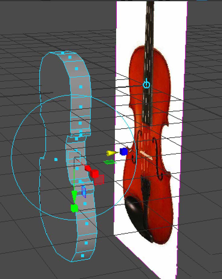 maya制作小提琴主体部分的操作教程
