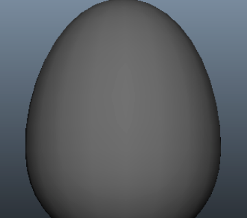 maya制作蛋的图文操作教程